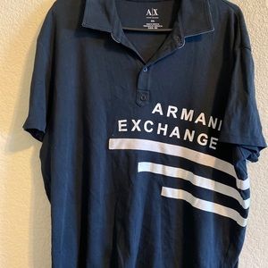 Men's Armani Exchange Polo shirt sz XXL
